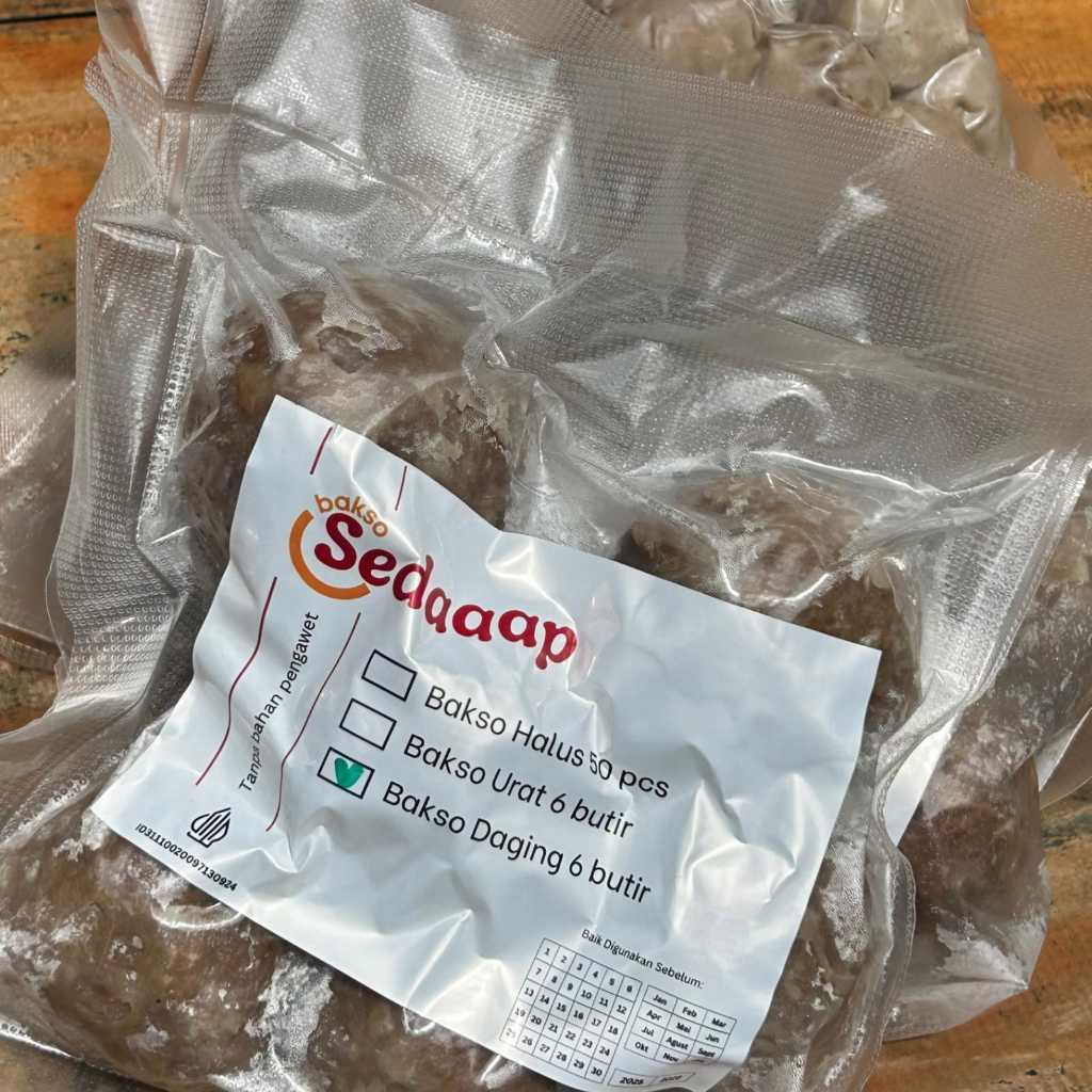 

Bakso special Daging premium isi 6 pcs