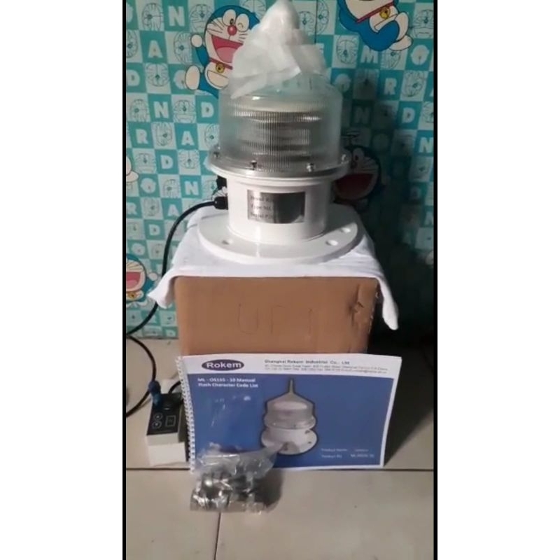 Marine Lantern Lampu Suar Rokem ML-O155-09 Rambu Suar Menara Suar