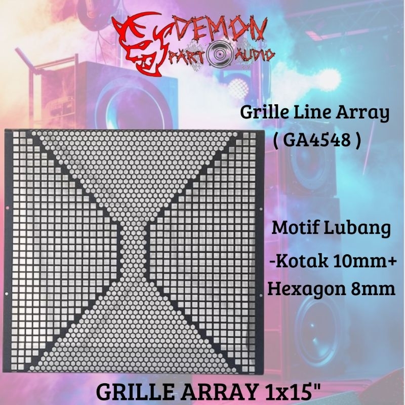 Grille/Ram Speaker Line Array ( GA4548 )1×15"
