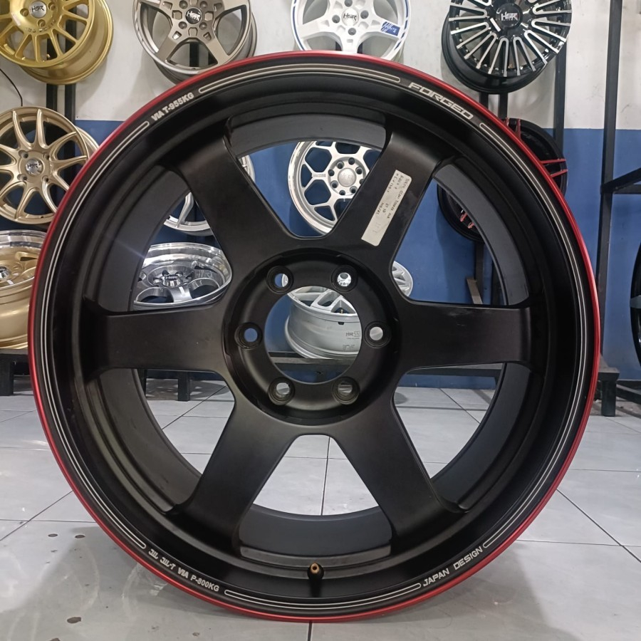 Velg Ring 20 Model TE37 HSR TOKYO OSAKI TOURER Pelek Pajero Fortuner Triton Hilux