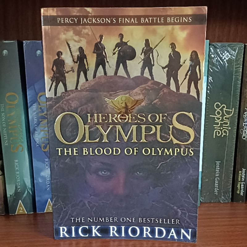 [PRELOVED] Heroes of Olympus: The Blood of Olympus - Rick Riordan (English Version)