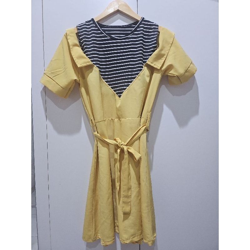Yellow Sabrina Dress