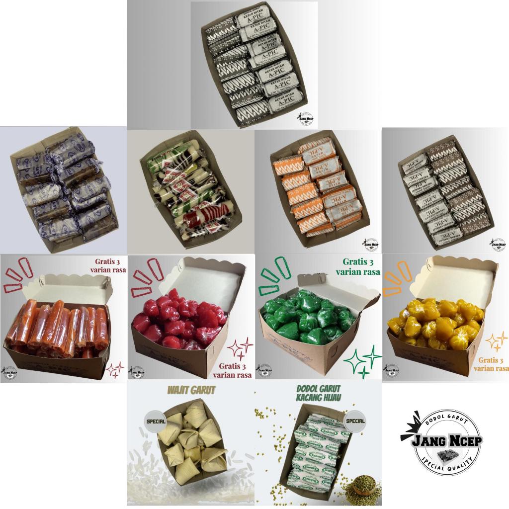 

Dodol Garut 1 kg Varian Rasa Mix- Cemilan Tradisional Murah dan Manis - Candy, Food
