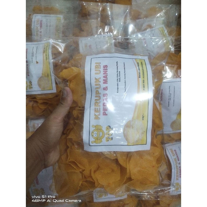 

kerupuk ubi pedas manis TOP