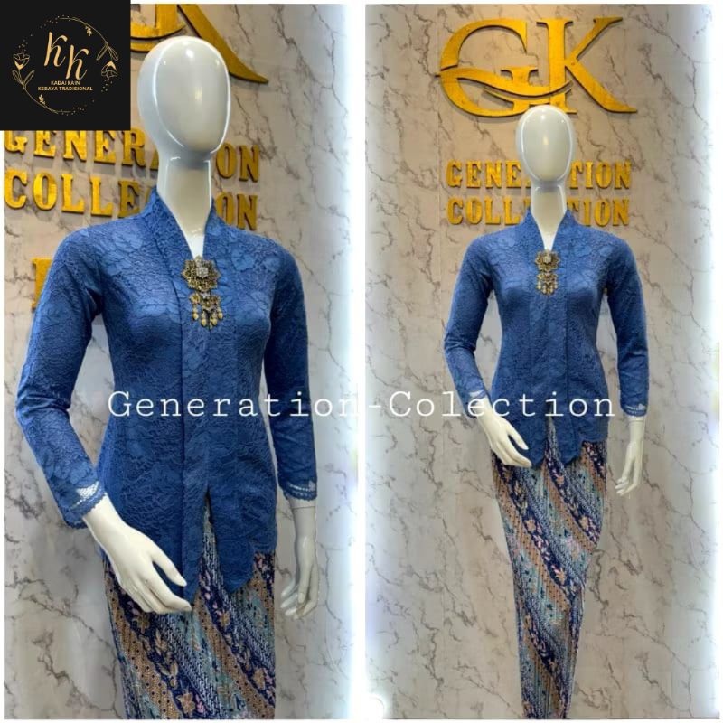 KK Kebaya Kartini Modern Set Kebaya Wisuda Kebaya Brokat Atasan Kebaya Modern Kebaya Couple Kebaya R