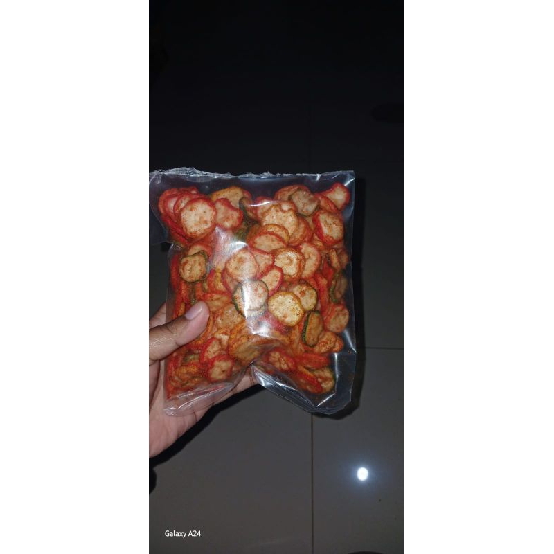 

Camilan Pedas (Krupuk Seblak, Mie Pedas, Kripik Kaca, Makroni, Potato)