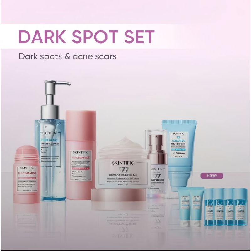 SKINTIFIC Paket Dark Spot set 4pcs