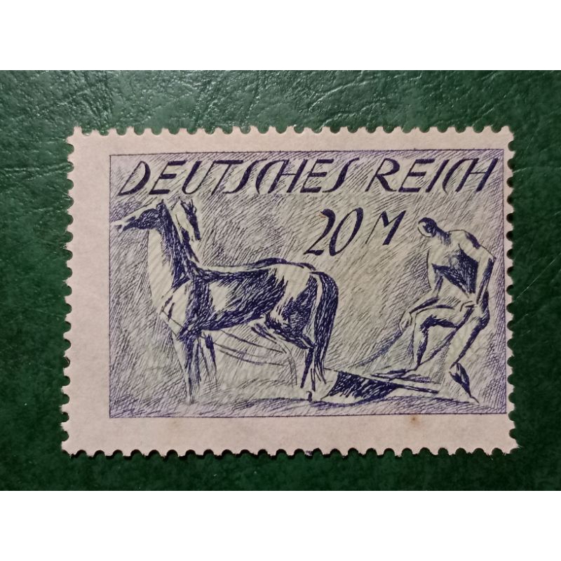 

Prangko Jerman Kuno 20 Mark New Daily Stamps Tahun 1921 UN USED