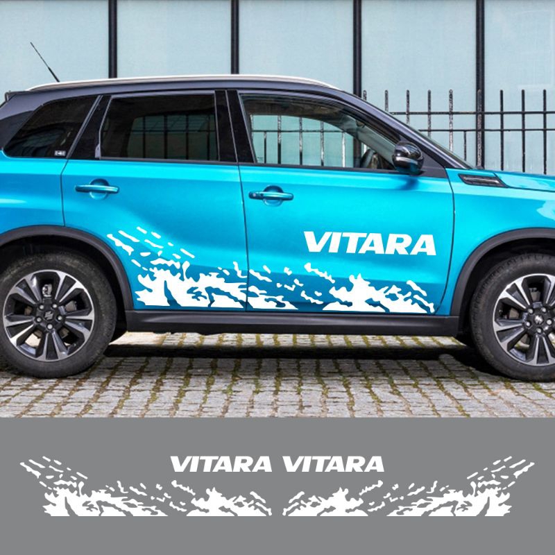 Sticker mobil Suzuki Vitara sticker tribal mobil Suzuki Vitara stiker mobil Suzuki Vitara terlaris