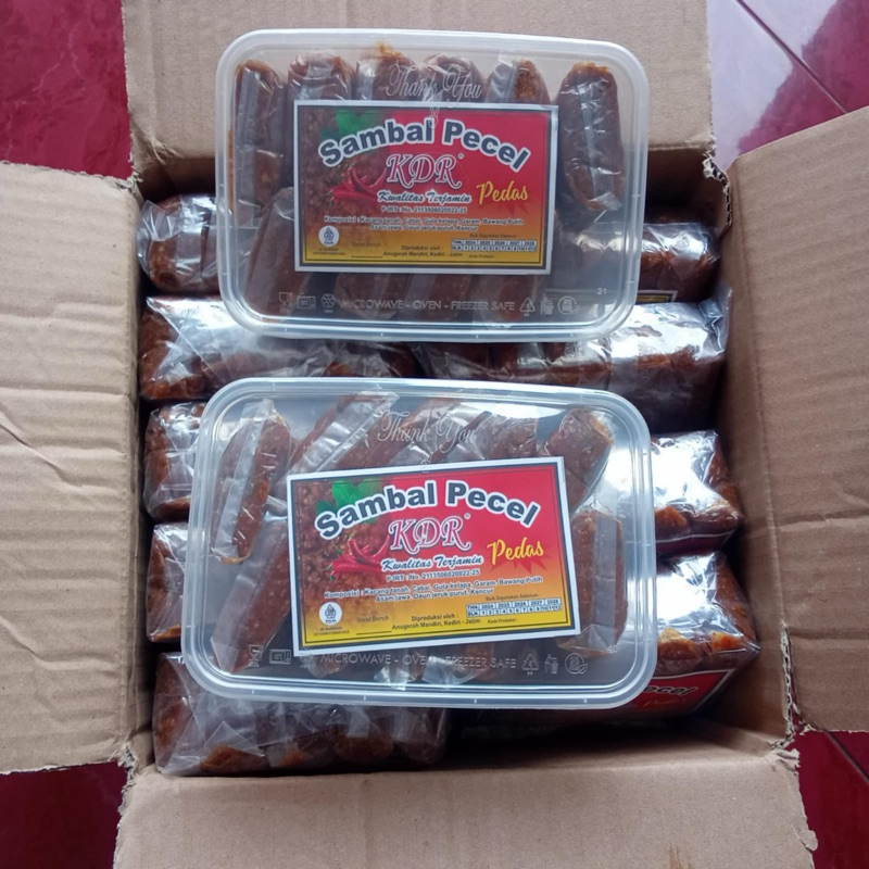 

sambal pecel asli khas kediri kemasan 1kg