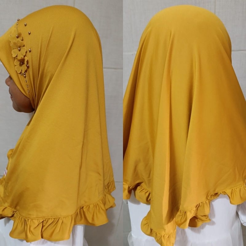 Bergo kids Jasmin/Bergo anak/Bergo anak-anak/Jilbab anak/Jilbab bergo anak