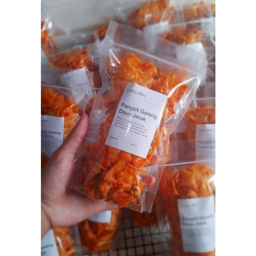 

Pangsit Goreng Daun Jeruk Varian Balado