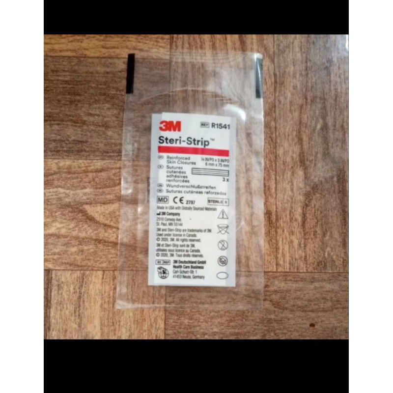 Steri strip 3m R1541 Steril Strip skin closures plester luka tanpa jahit
