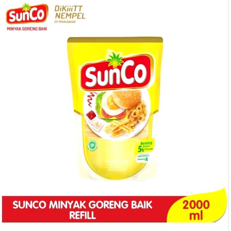 

MINYAK SUNCO 2L 1DUS ISI 6