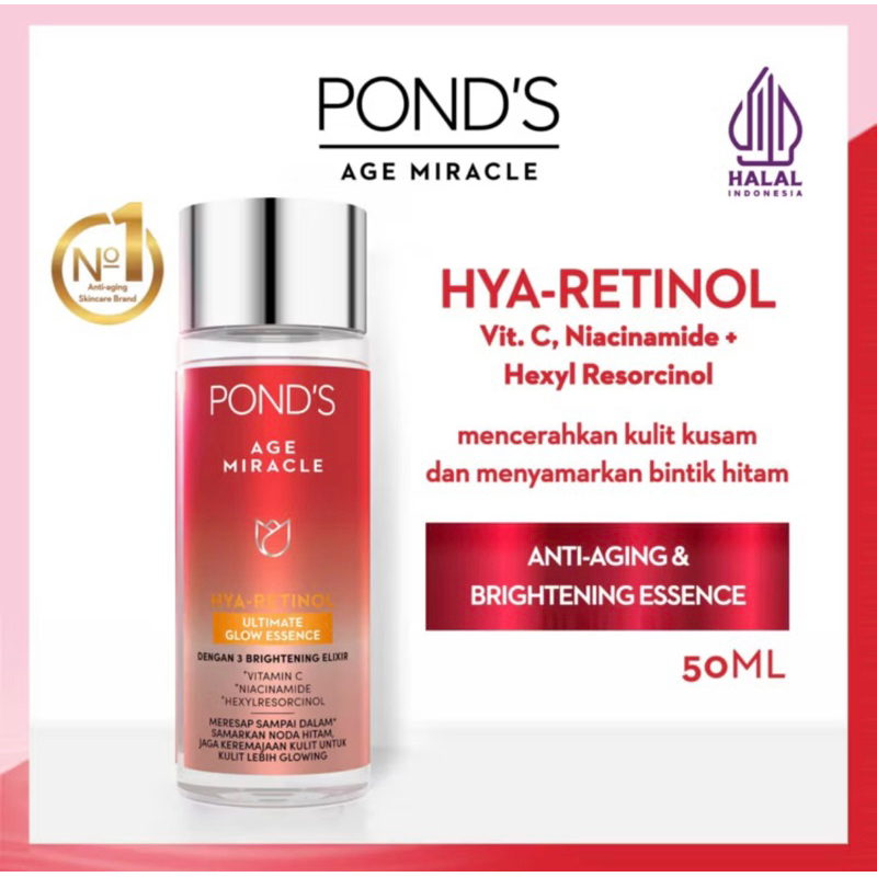 Ponds age miracle hya-retinol ultimate glow essence