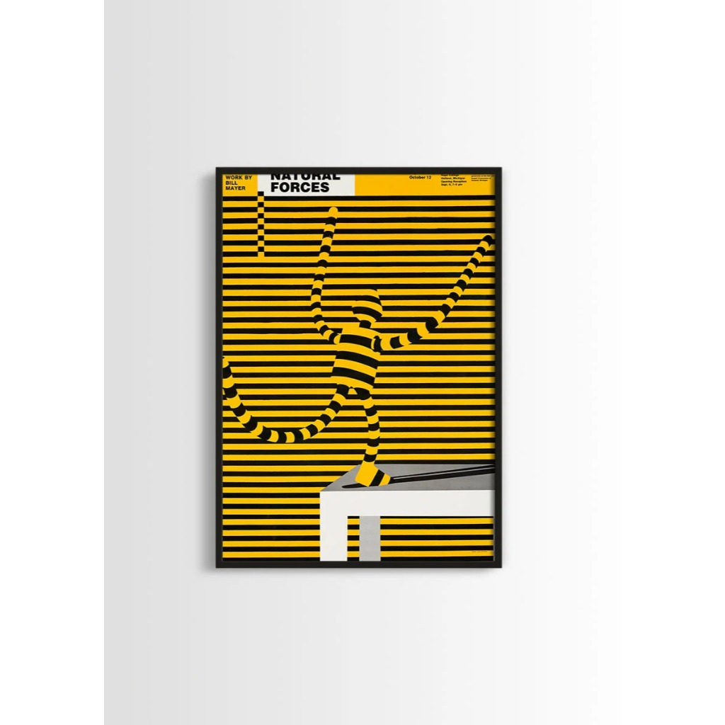 Eksklusif Hiasan dinding wall decor Bill Mayer - Natural Forces poster