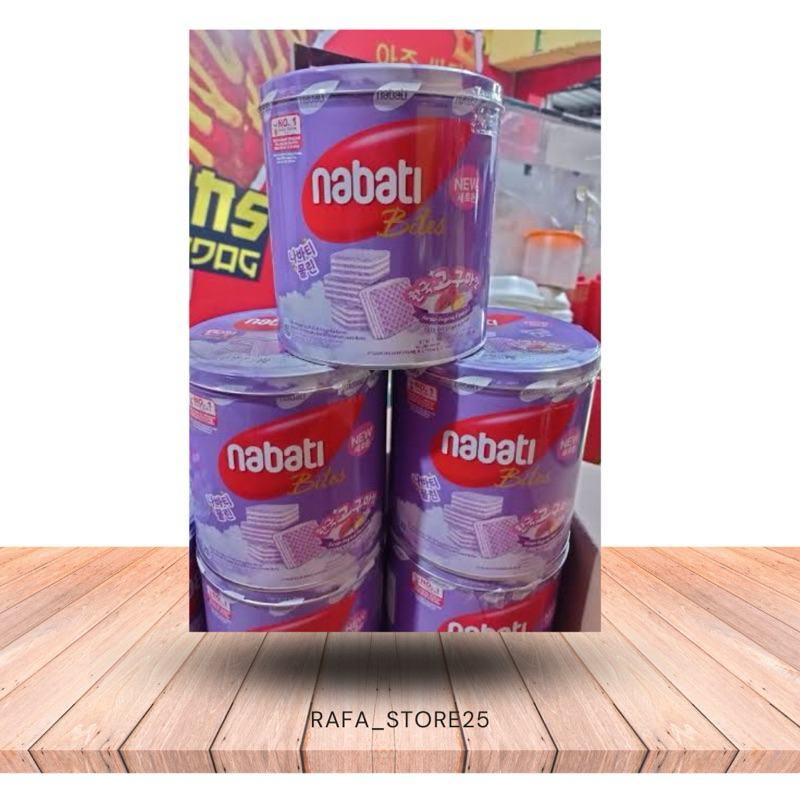 

[ 1 DUS ISI 6Pcs] Nabati wafer ungu Kardus/Karton