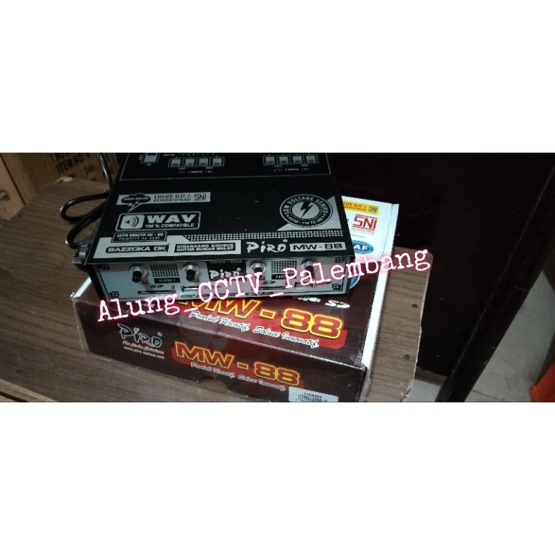 Ampli Piro MW88 Amplifier walet MW-88