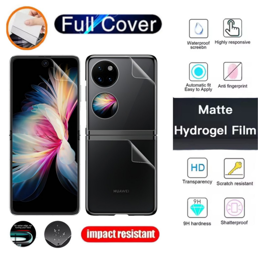 Anti Gores Hydrogel Matte Film Screen Protector Anti MInyak Huawei P40 P40 Pro P40 Pro Plus P50 P50E