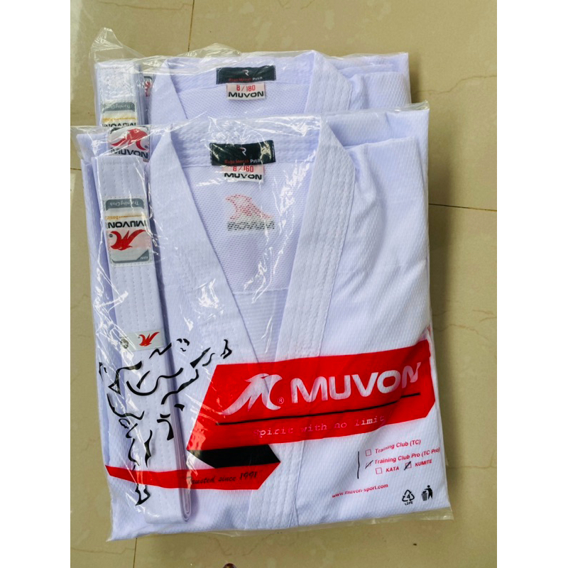 dogi karate dewasa ori muvon/baju karate dewasa ori muvon