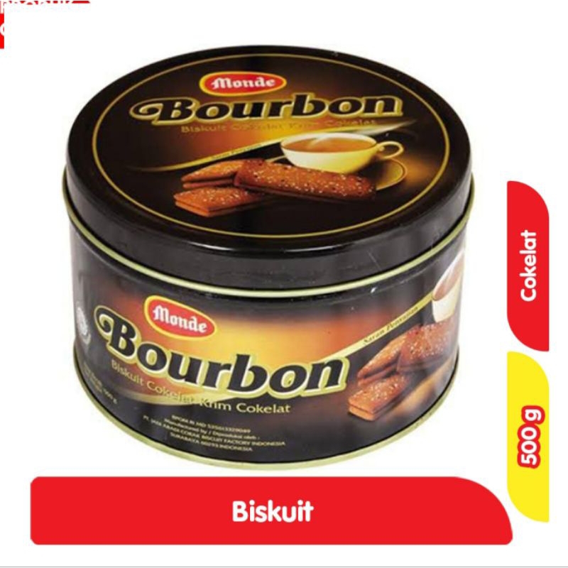 

Monde Bourbon Biskuit Krim Cokelat Kaleng 500 g