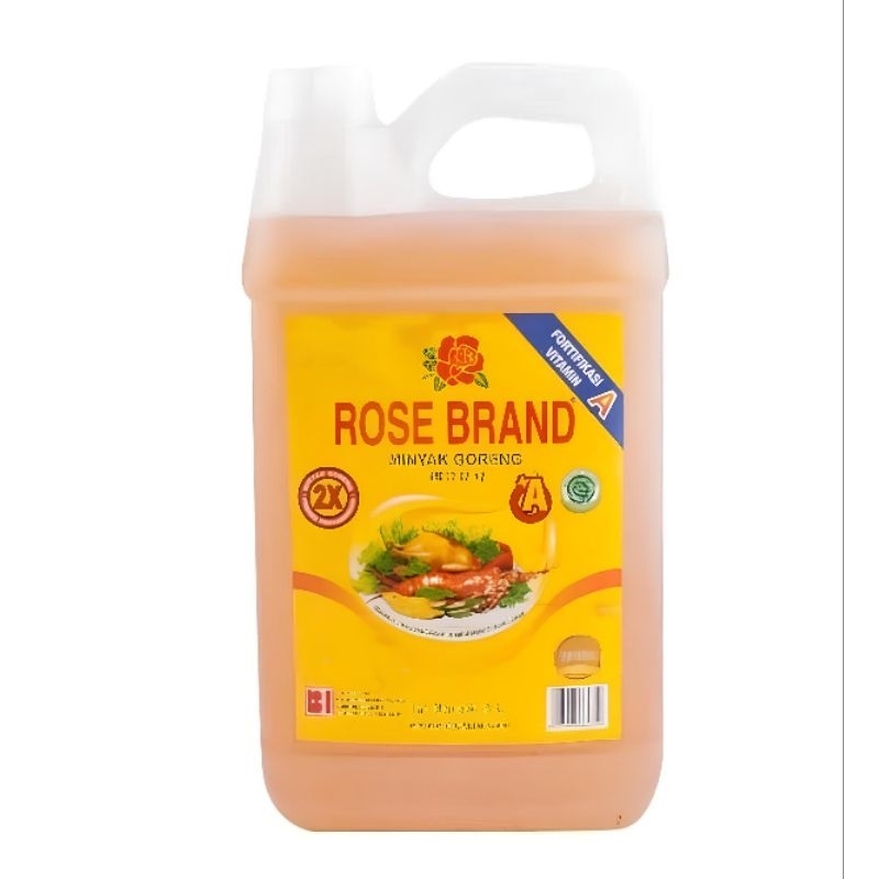 

Minyak Goreng Rose Brand Isi 5 Liter Kemasan jerigen