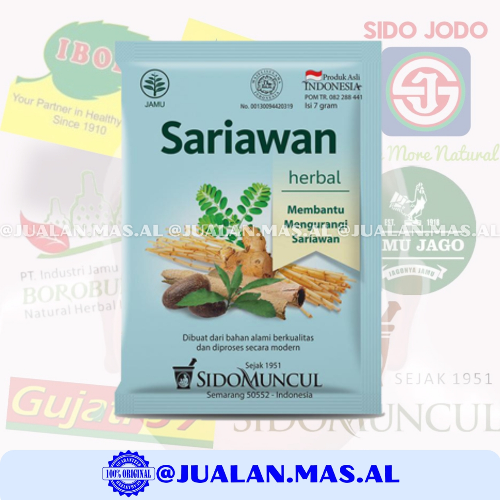 

SIDOMUNCUL - JAMU SARIAWAN (ISI 10 SACHET)