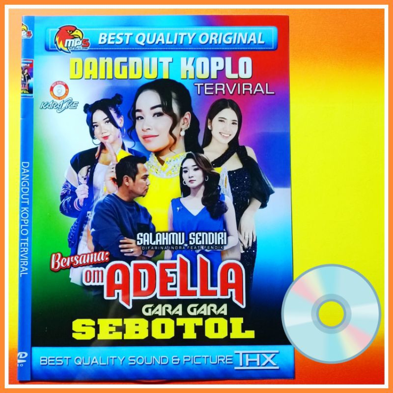 Kaset MP5 Video Musik 65 Lagu Dangdut Koplo Om. ADELLA Album Terviral 2025