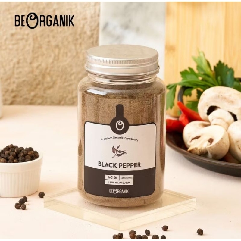 

Beorganik Lada Hitam Bubuk 160gr