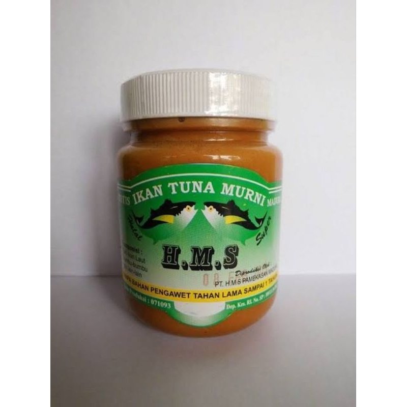 

Petis Madura Ikan Tuna Merk HMS Kemasan Botol
