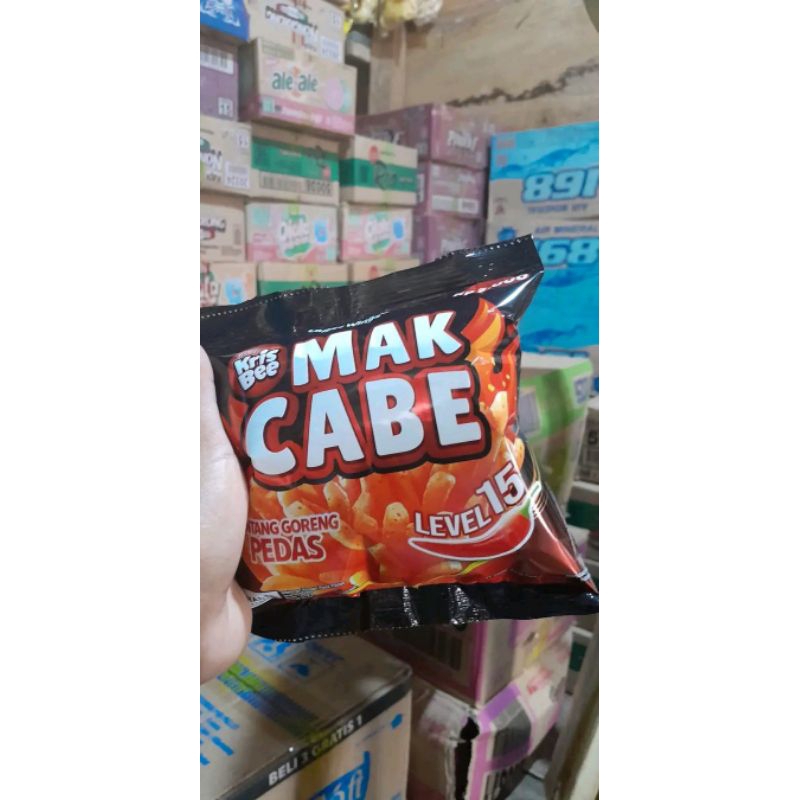 

PAKET HEMAT SNACK MAK CABE 2000an 5pcs