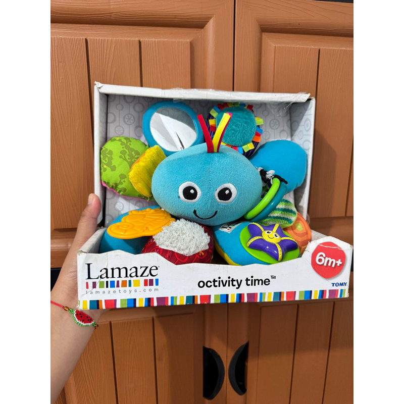NEW Mainan LAMAZE Octivity Time Baby Toys - Mainan Bayi Boneka Stroller Tomy x Lamaze
