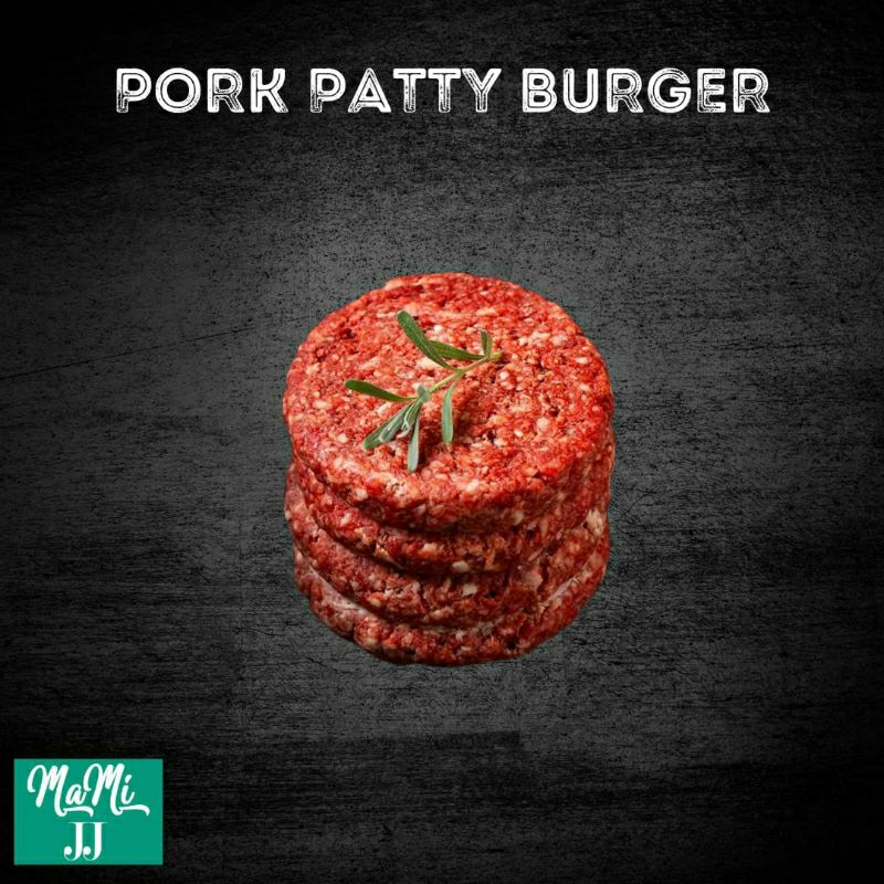 

Pork Patty Burger/Babi Patty Burger