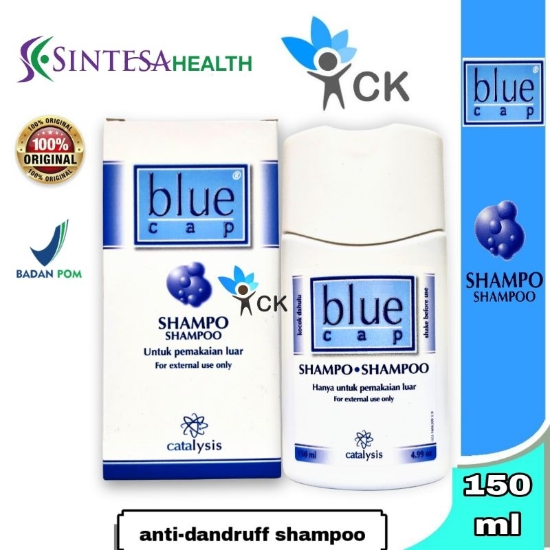 BLUE CAP SHAMPOO 150 ML terapi dermatitis seboroik dan psoriasis