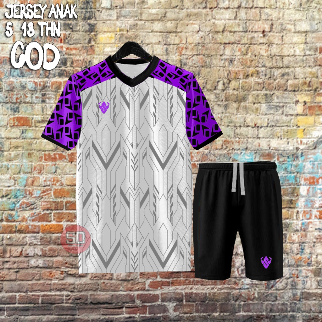 BAJU OLAHRAGA ANAK UMUR 6-13 TAHUN UNTUK BADMINTON FUTSAL BOLA VOLI BAGUS