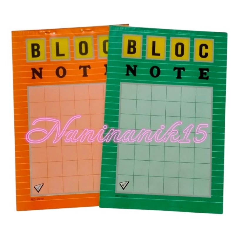 

QZIMA - Buku Bloc Note Tanggung - Pcs