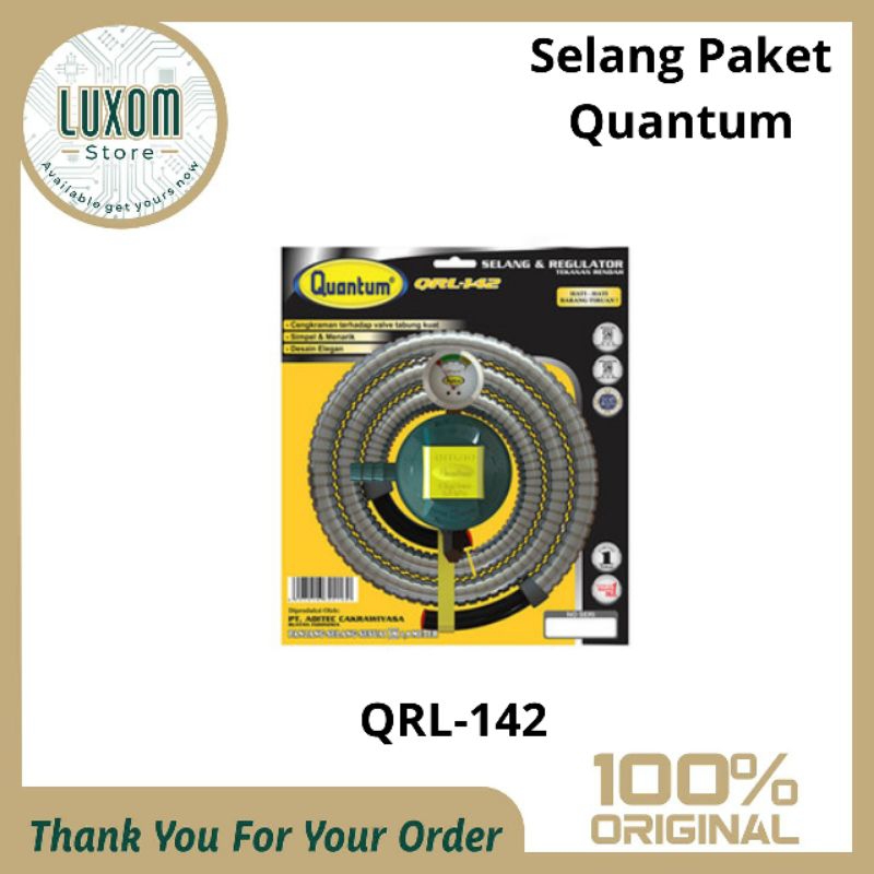 Selang Regulator Quantum QRL-142/Selang Paket Quantum/selang gas