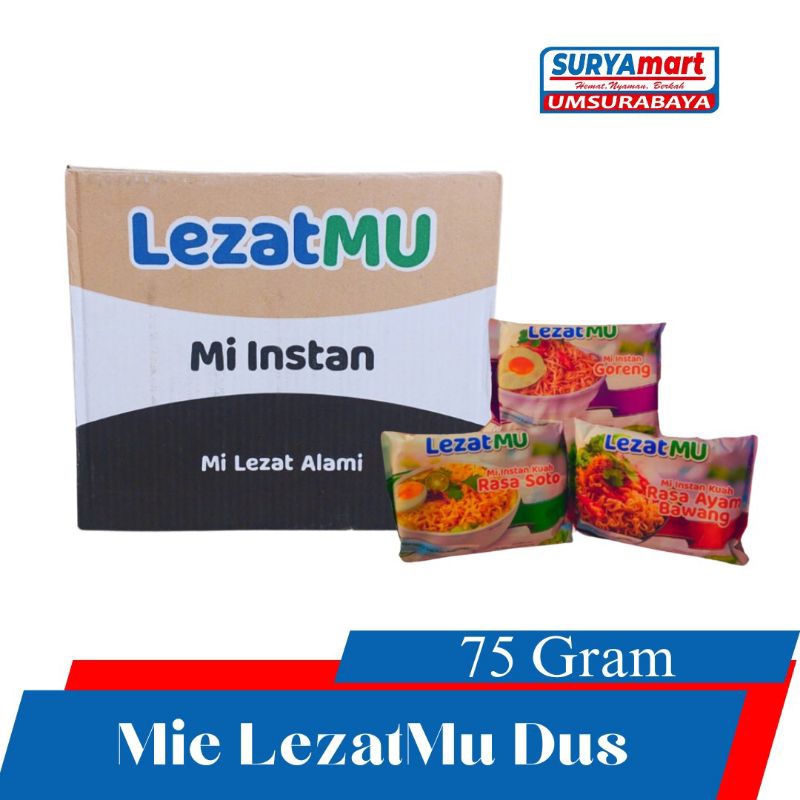 

LEZATMU GORENG, AYAM BAWANG, SOTO DUS/40PCS