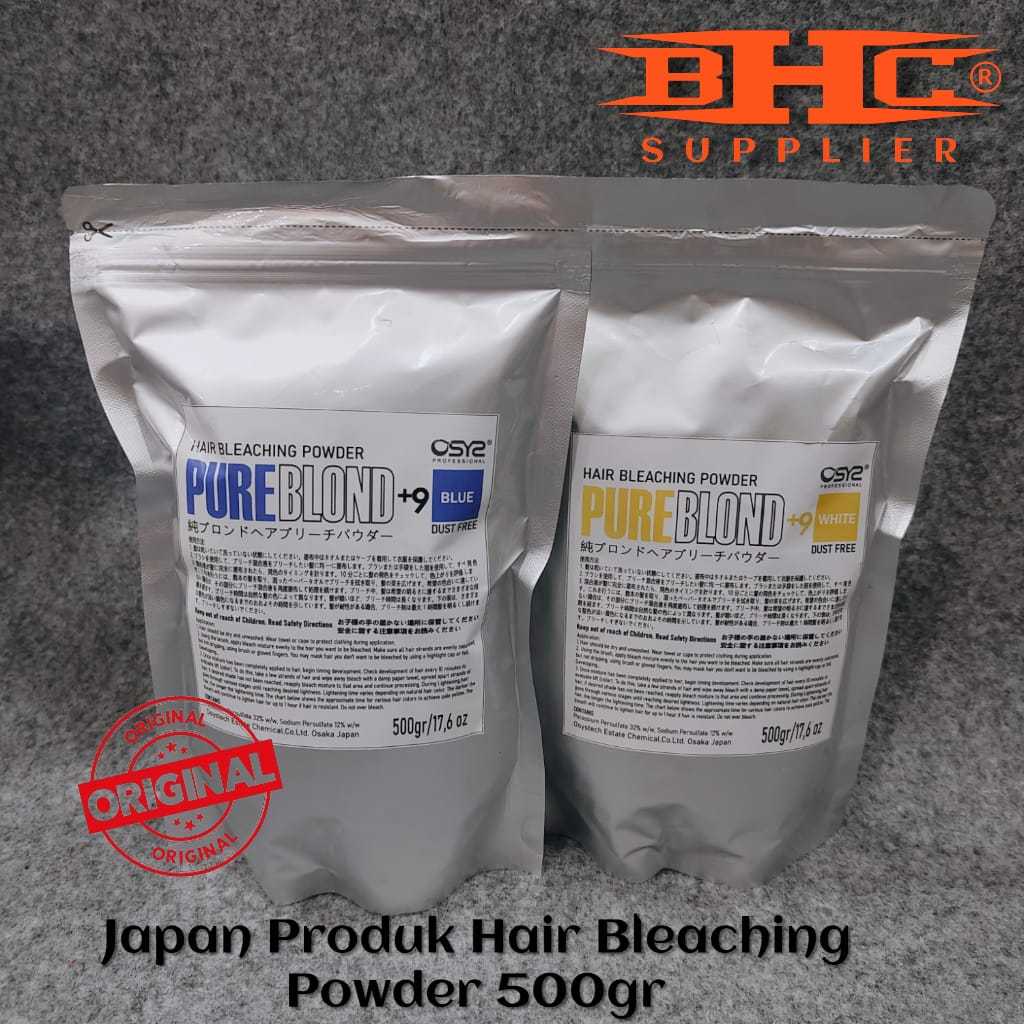 OSYS Pureblond Japan Powder Bleaching 500gr Bubuk Putih Lebih Halus Pewarnaan Rambut Putih w