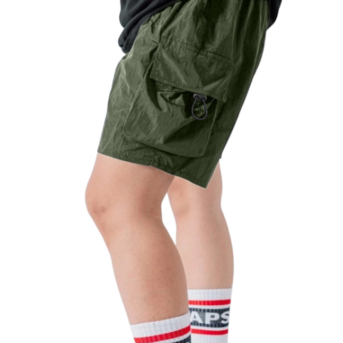 DAYLOOK JUSTIN BOARD SHORT PANTS CARGO | CELANA CARGO PENDEK PRIA/WANITA | TRACK PANTS PARASUT DUSKY