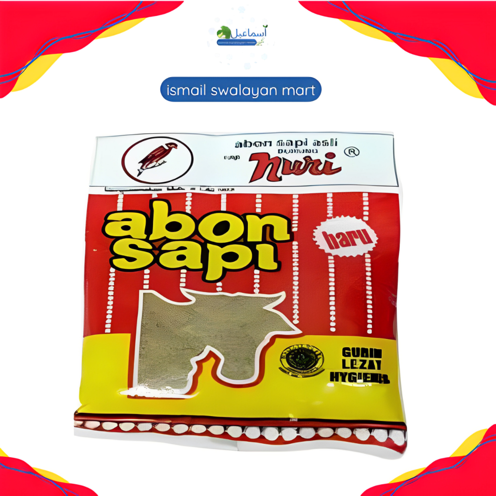 

NurI Abon Sapi 90gr Murah