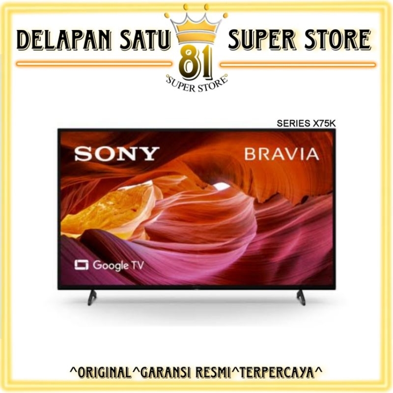 SONY 65X75K ANDROID TV LED 65" 4K UHD