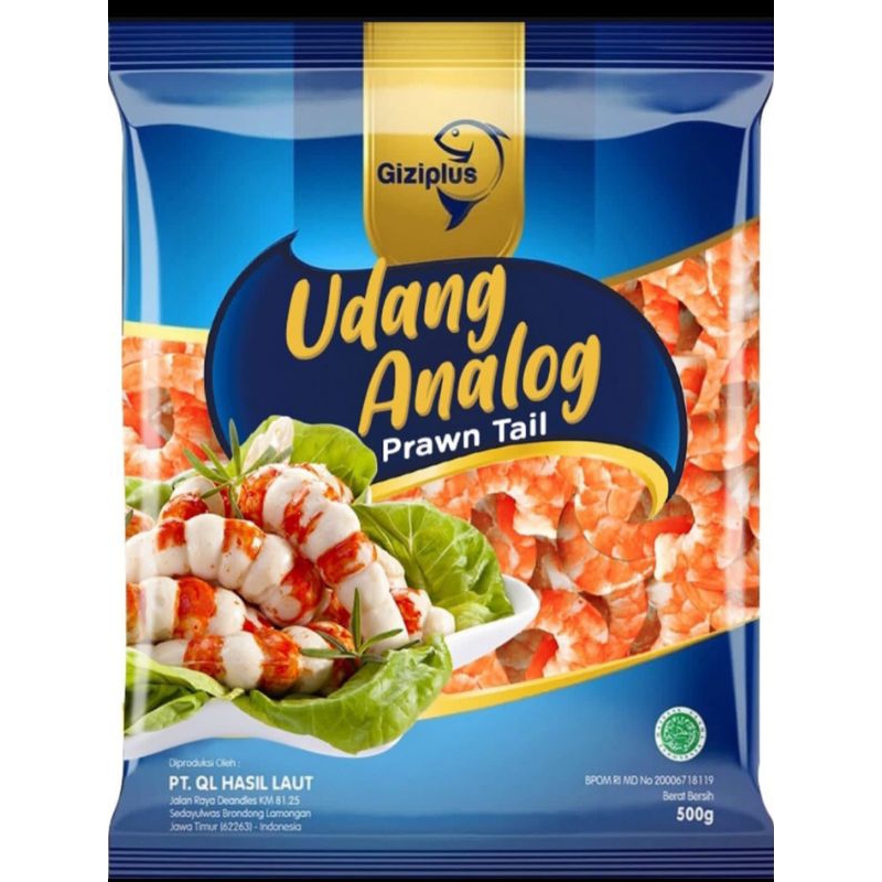 

Udang Analog Gizi Plus