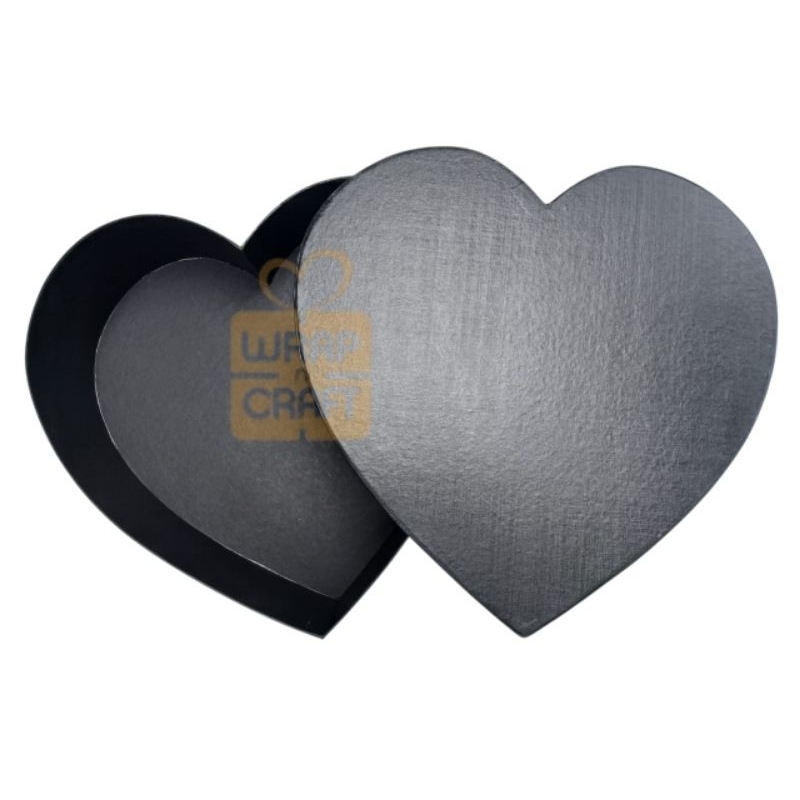 

Box bentuk Hati/ Love Hitam Box kado box hadiah ulang tahun wedding wisuda valentine dll