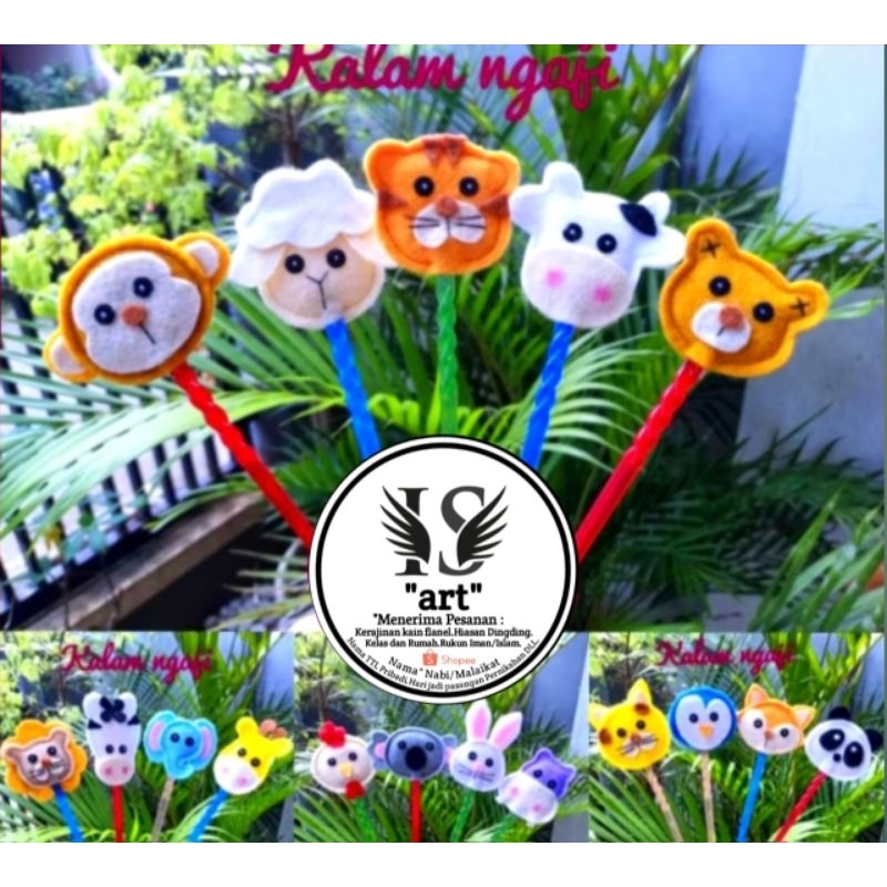 Kalam Ngaji/Tuding Ngaji/Serie Hewan/Flanel/Aksesoris/Karakter Hewan