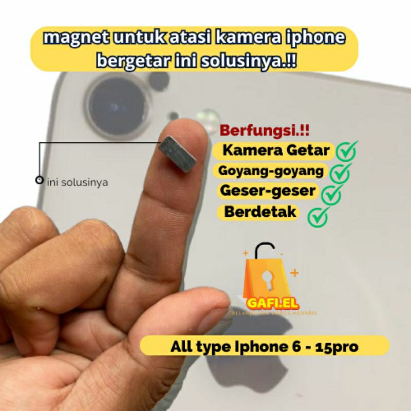 MAGNET BUAT KAMERA IPHONE | GOYANG-GOYANG |GETAR