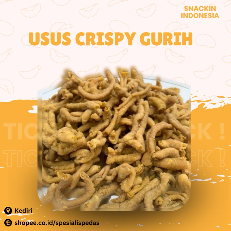 

[10gram] Keripik Usus Crispy Original Kiloan