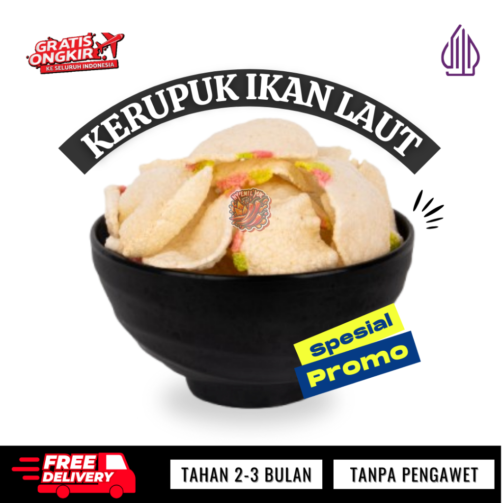 

Kerupuk | Krupuk Ikan Tengiri