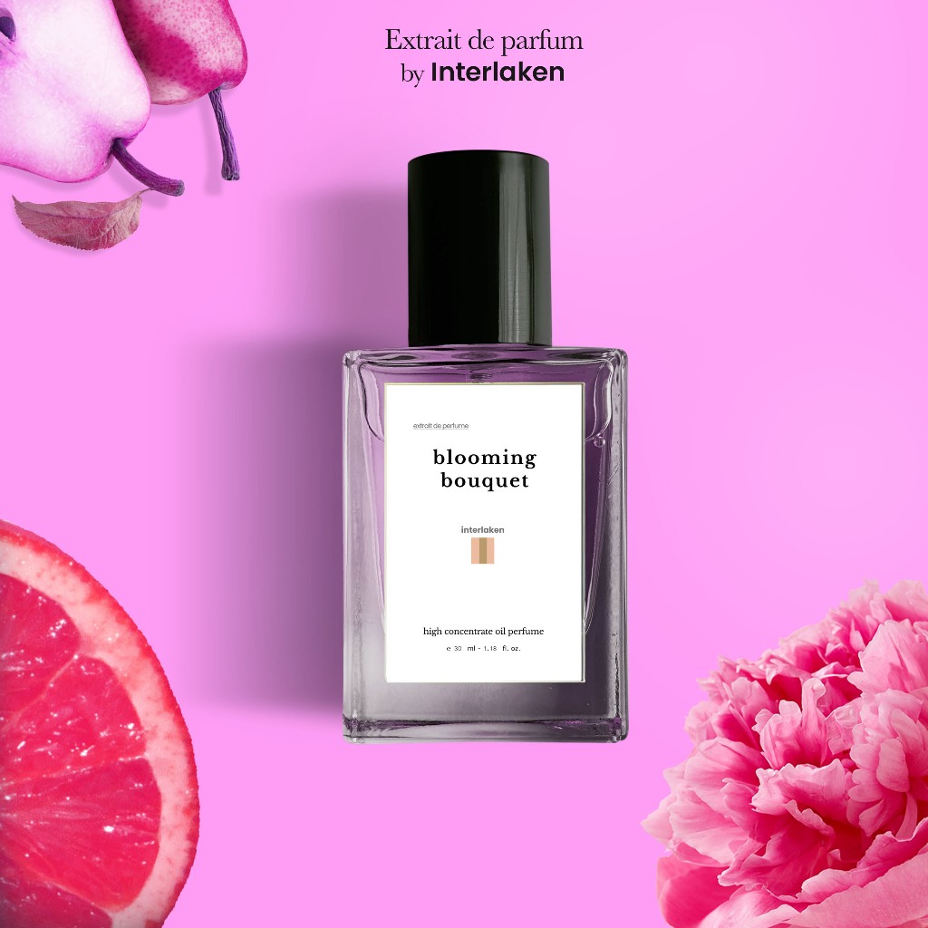 Blooming Bouquet Inspired by Mss Dlor | EXTRAIT DE PARFUM | Interlaken Perfume House | Parfum Tahan Lama dan Lembut