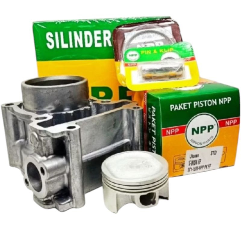 PAKET PISTON BLOK SEHER YAMAHA VIXION OLD (KODE 47200-3C100) NPP ORIGINAL